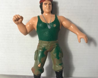 Vintage Corporal Kirchner WWF LJN Titan Sports 1980's Rubber Wrestler Action Figure! Wrestling Superstars