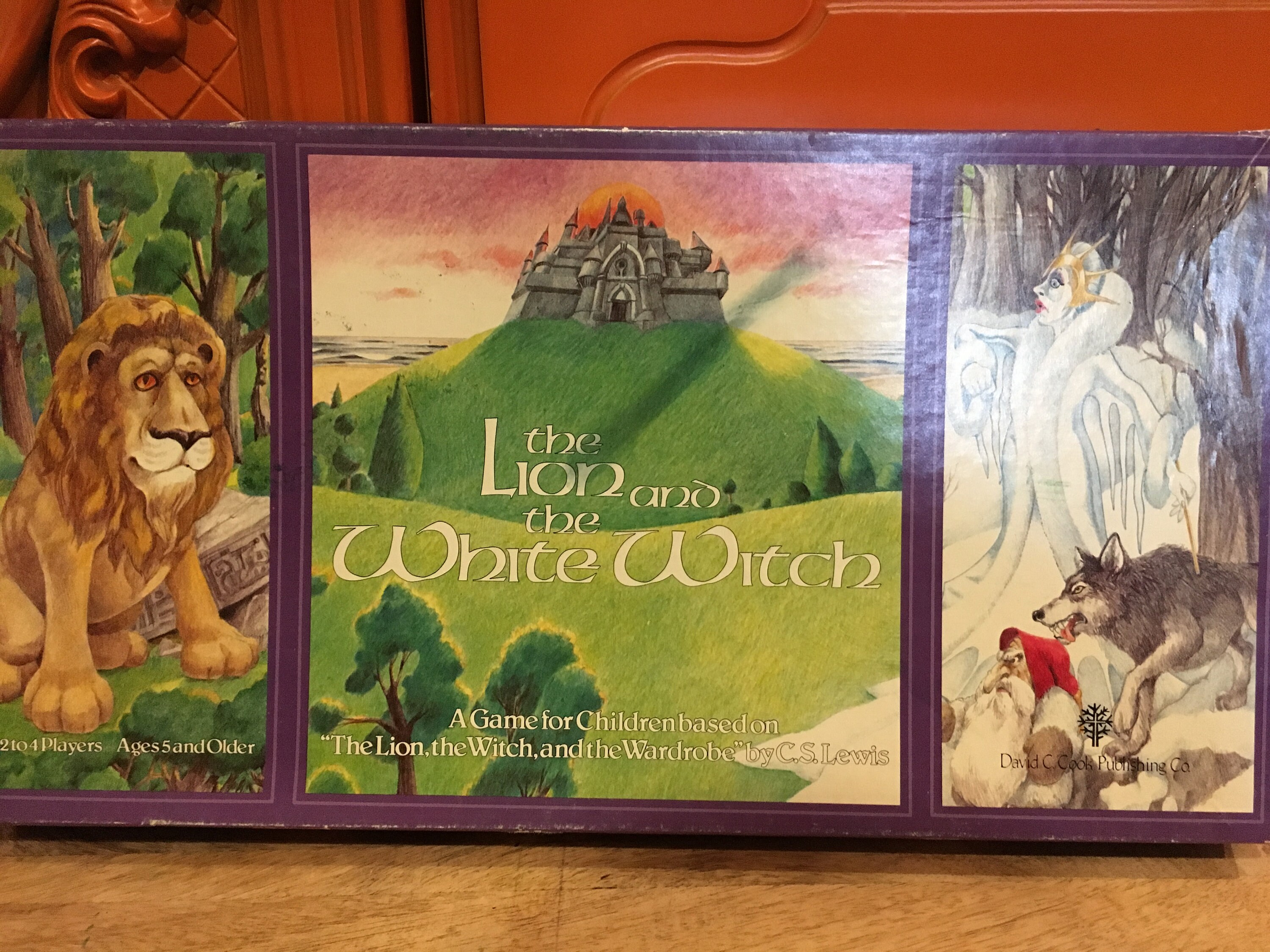 Vintage Narnia The Lion And The White Witch Board Game C S Etsy