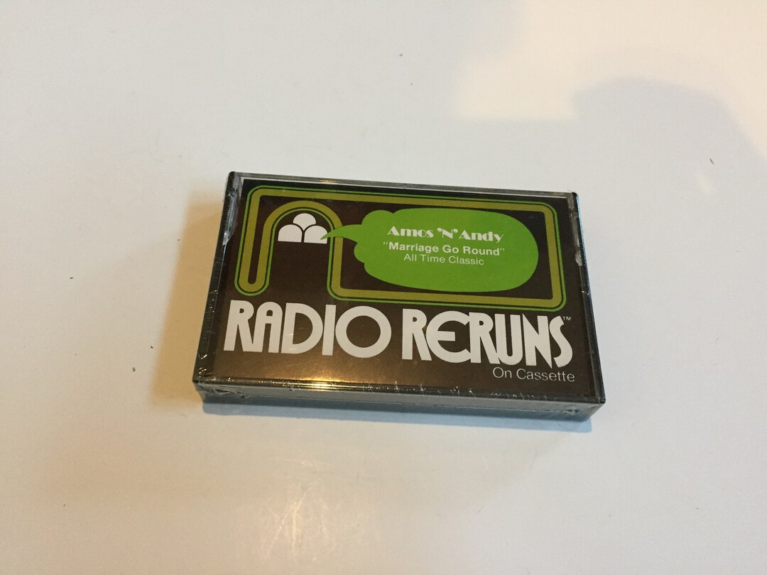 Radio Reruns Vintage Radio Reruns Cassette Tape # 103 - Amos and Andy (marriage Go ...