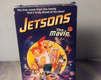 Vintage the Jetsons Movie! - VHS Cassette Tape - Vintage 80's Cartoon Nostalgia