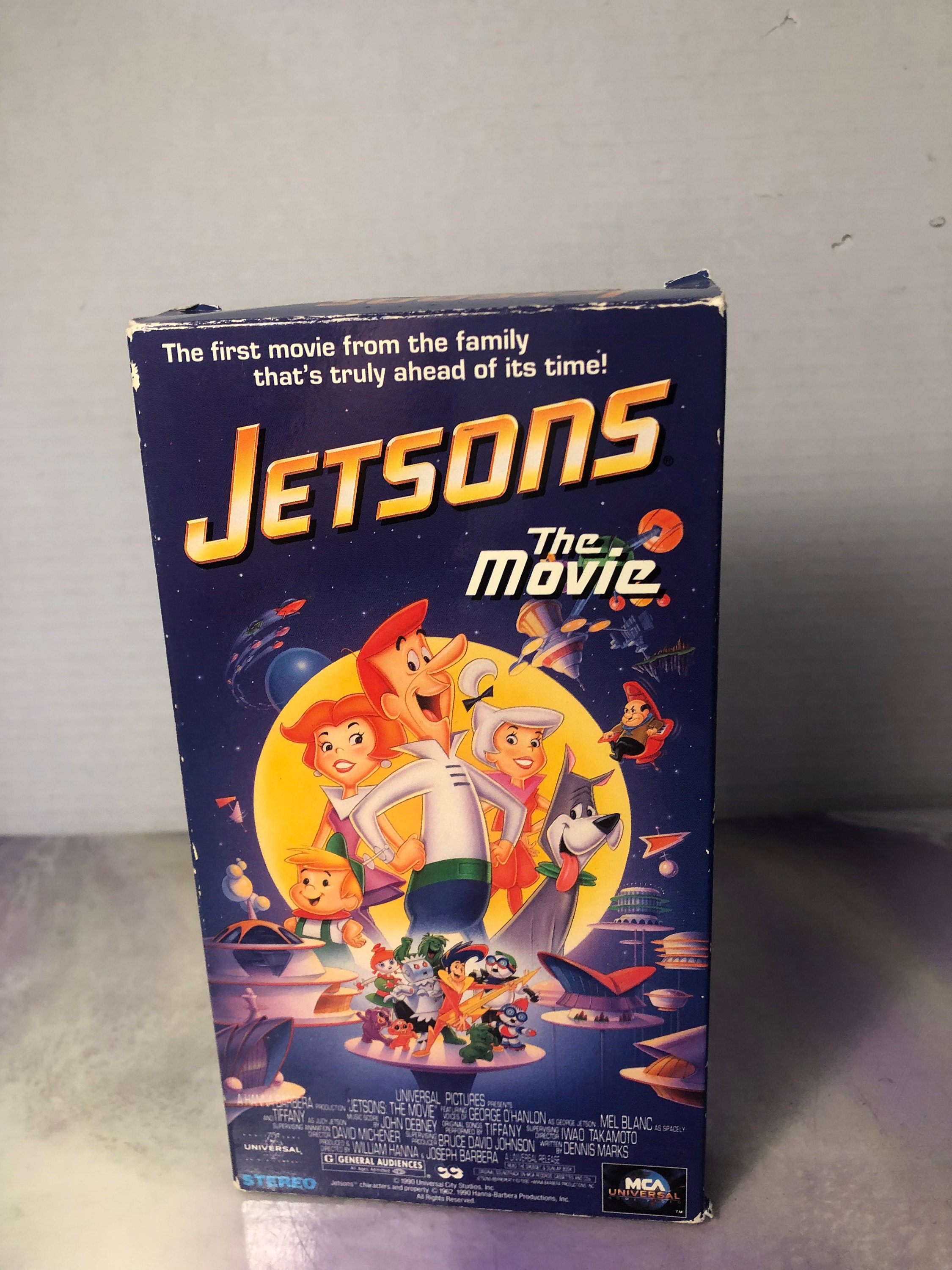 Vintage the Jetsons Movie VHS Cassette Tape Vintage Etsy Canada