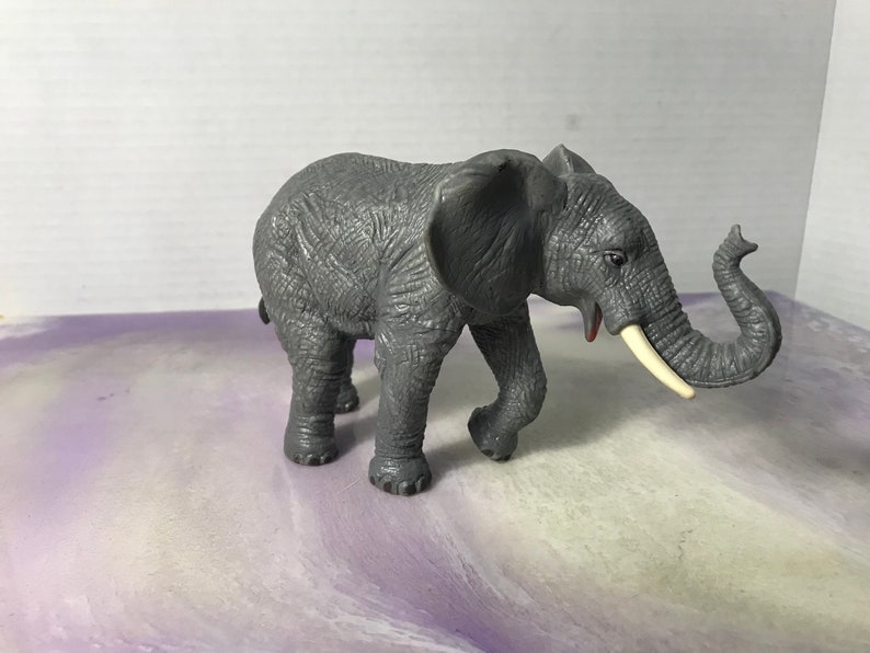 Vintage Animal Toy AAA Toys Rubber Elephant Rare Vintage Etsy