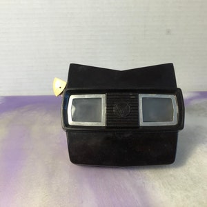 Vintage Sawyer's VIEW MASTER Brown Steel 1960's Stereoscope Viewer! Rare Vintage Toy