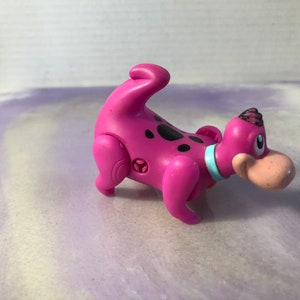 Vintage 1990&#39;s Hanna Barbera The Flintstones - Dino the Dinosaur Flintstones Wind Up Toy Cake Topper Figure!