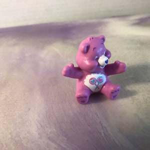Vintage Care Bears Figure Share Bear Vintage Cake Topper! Used Played With Figure