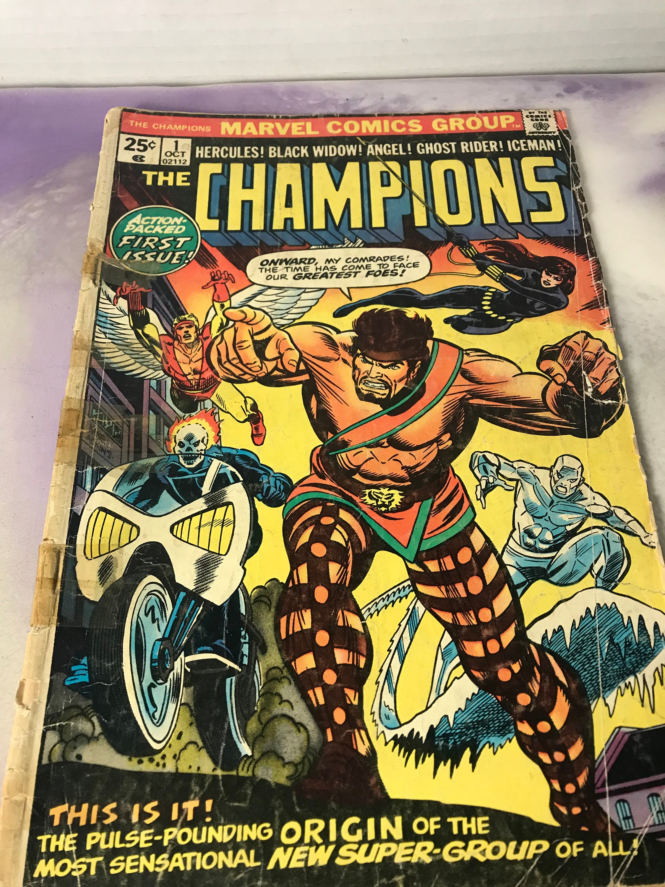 Vintage Marvel Comic CHAMPIONS #1 (1960's) Rare Vintage