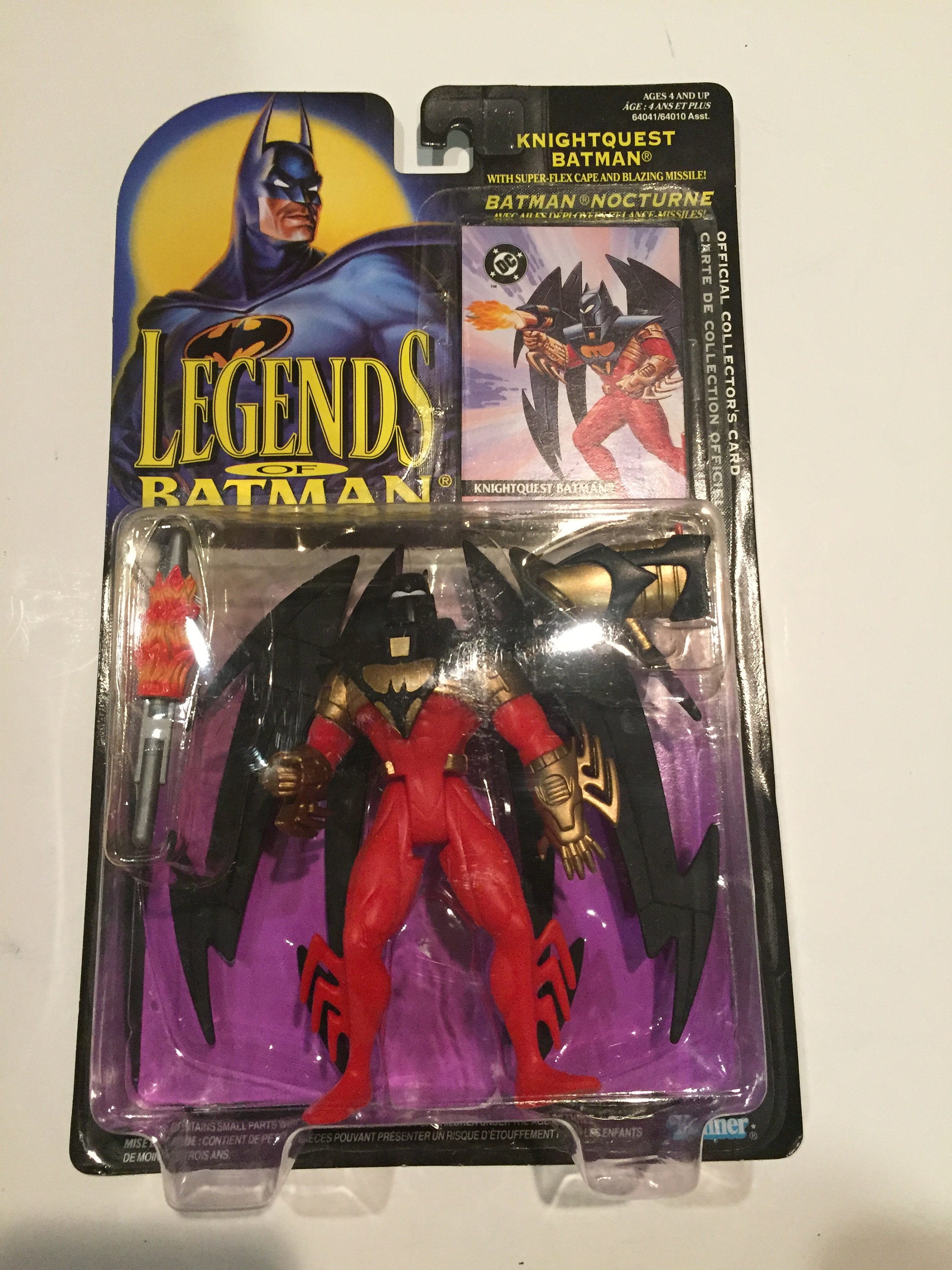 Vintage Kenner Batman Legends of Batman Knightquest Batman - Etsy India