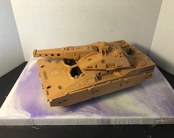 VIntage G.I Joe 1985 Mauler M.B.T. Manned Battle Tank Incomplete Broken not Working