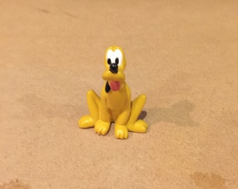Vintage Disney Micky Maus PLUTO PVC Figur Spielzeug / Kuchendeckel - Micky Maus! Lot 3