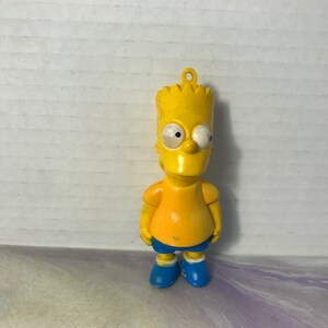 Vintage Simpsons Bart Simpson 1990 PVC-figuur taarttopper - zeldzame vintage Simpsons-nostalgie