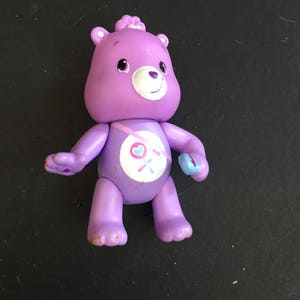 Vintage Care Bears Figure Kenner Vintage Cake Topper! Used Played With Figure