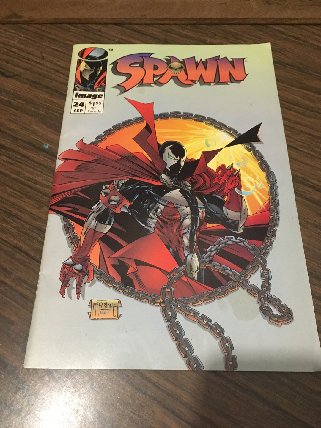 Vintage Image Comics Spawn 24 1992 Series Rare Vintage Comic 1992 ...