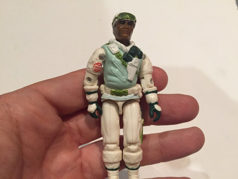 Vintage Action Figure GI Joe ~ 1986 Gi Joe Iceberg V1 ~ Hasbro Vintage ARAH Gi Joe Figure