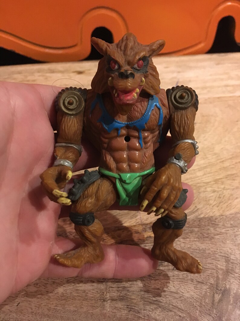 Vintage 1991 TMNT Rahzar TMNT Rare Figure Teenage Mutant Ninja Turtles Action Figure Toy TMNT Rare Figure