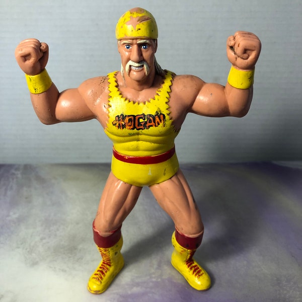 Hulk Hogan Action Figure Etsy