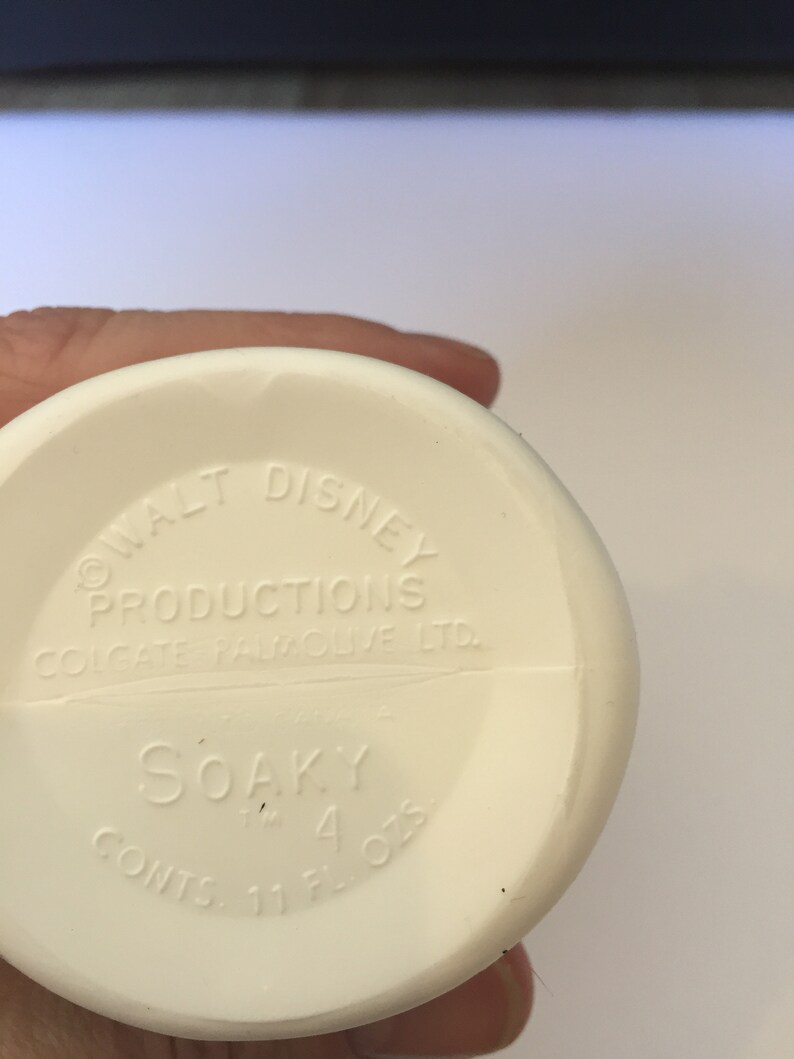 Vintage Walt Disney Mickey Mouse Colgate Palmolive Empty Soaky Bubble ...