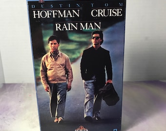 Vintage Rain Man VHS Movie Tape Video 1990's  Classic Drama - Rare Vintage 1990's VHS Nostalgia