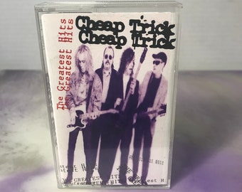 Cheap Trick - Greatest Hits - Cassette Tape Vintage Rock Album / Cassette Tape 80's Rock and Roll