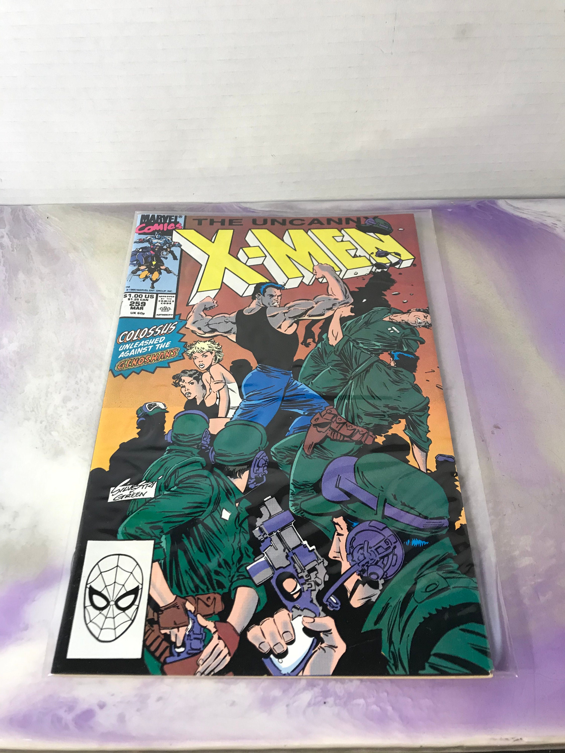 ヴィンテージ マーベルコミック アンキャニィ X-メン #259 - 希少な80