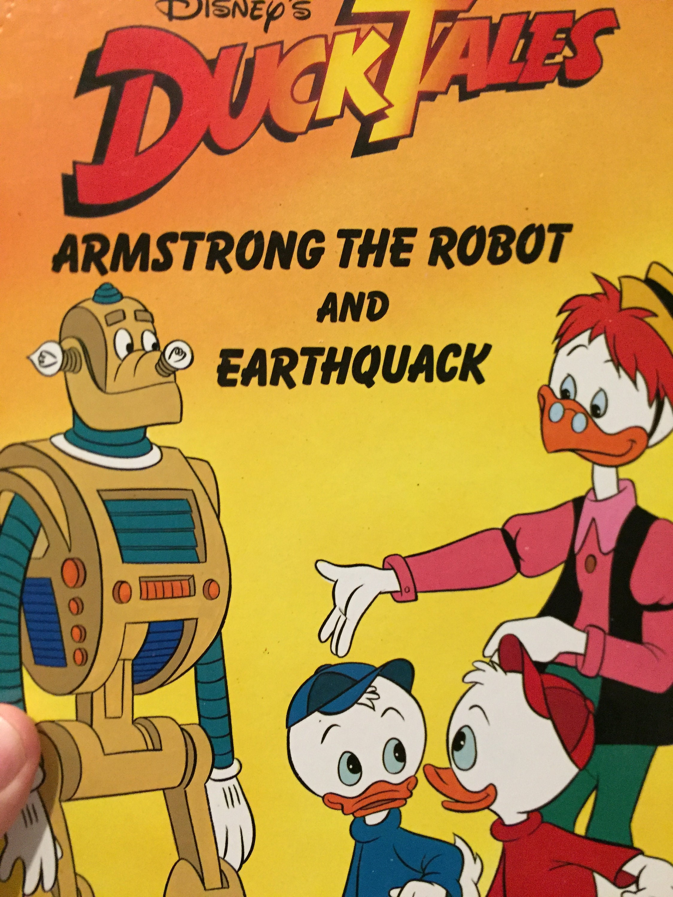 Vintage Disney's Ducktales Armstrong the Robot and Etsy