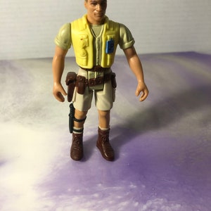 Vintage Rare Toy Jurassic Park Series 1 Robert Muldoon - Jurassic Park Movie Figure - Kenner 1994