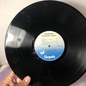 Vintage Blondie Parallel Lines  Album 12&quot; Vinyl LP Record Epic Used Condition - Vinyl Only