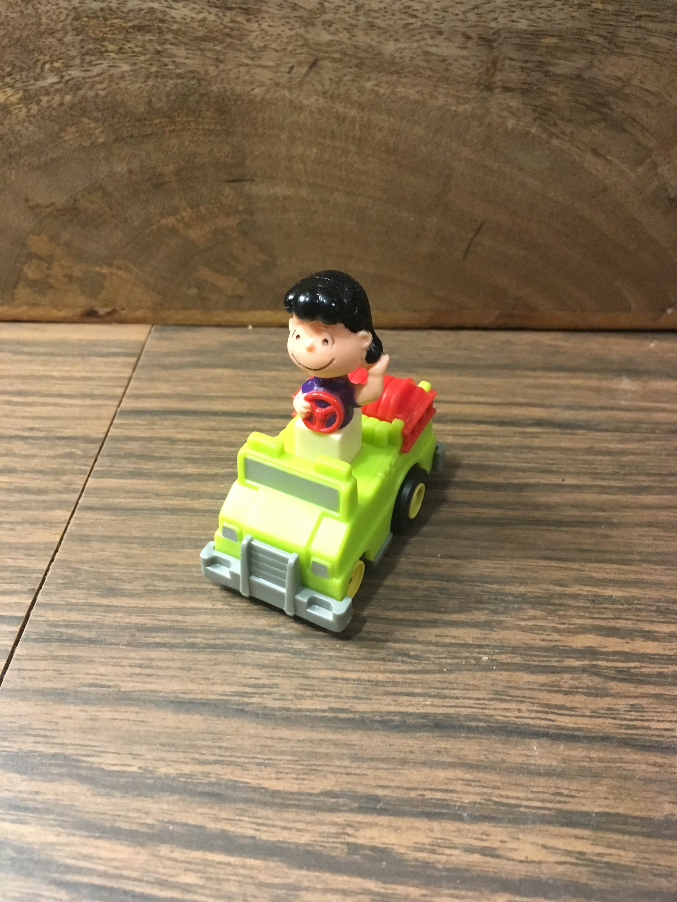 Vintage 1960s 1970s Peanuts LUCY Pull Back Action Toy Car Rare Etsy