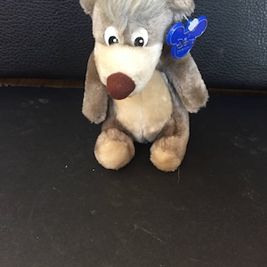 Vintage Disney&#39;s The Jungle Book - Baloo Plush Bear New with Tags - Rare Vintage Stuffed Animal