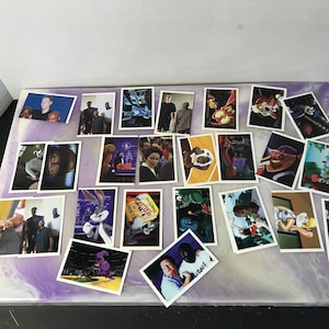 Vintage 1996 Baio Space Jam Sticker Lot of 25 Stickers Michael Jordan Warner Brothers Movie Stickers - Brand New