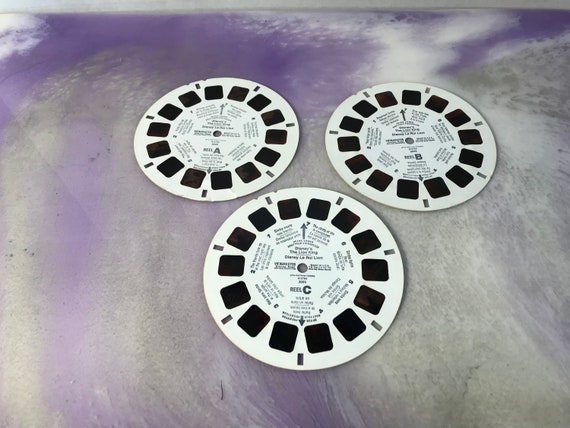 Vintage Sawyer's View-master Viewmaster Reels Disneyland the Lion King 3  Reel Set Awesome Viewmaster Nostalgia 