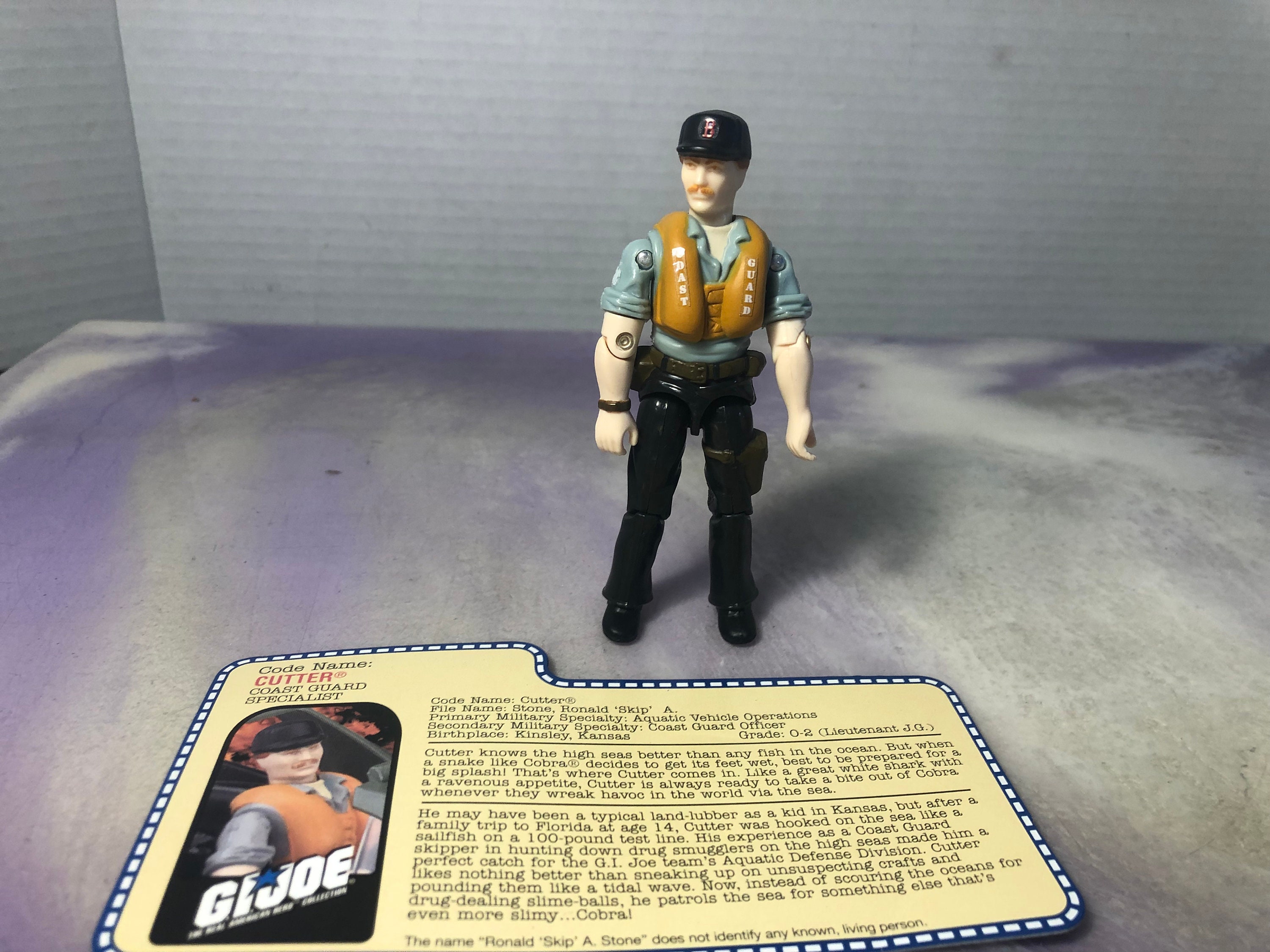Vintage Action Figure GI Joe CUTTER v4 Hasbro Vintage ARAH Gi Joe