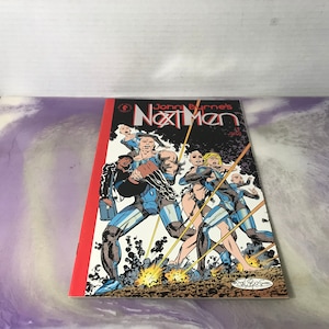 Vintage Dark Horse Comics - John Byrne&#39;s Next Men #1 Rare Vintage DC Dark Horse Nostalgia Comic Book