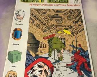 Vintage Comico Comics - Next Man #5 1980s  Rare Vintage Comic - 80's Nostalgia