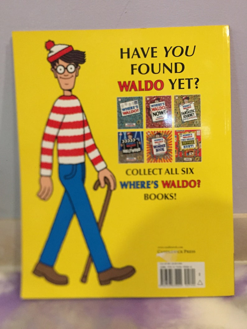Where's Waldo Vintage the Wonder Book by Martin Handford Etsy
