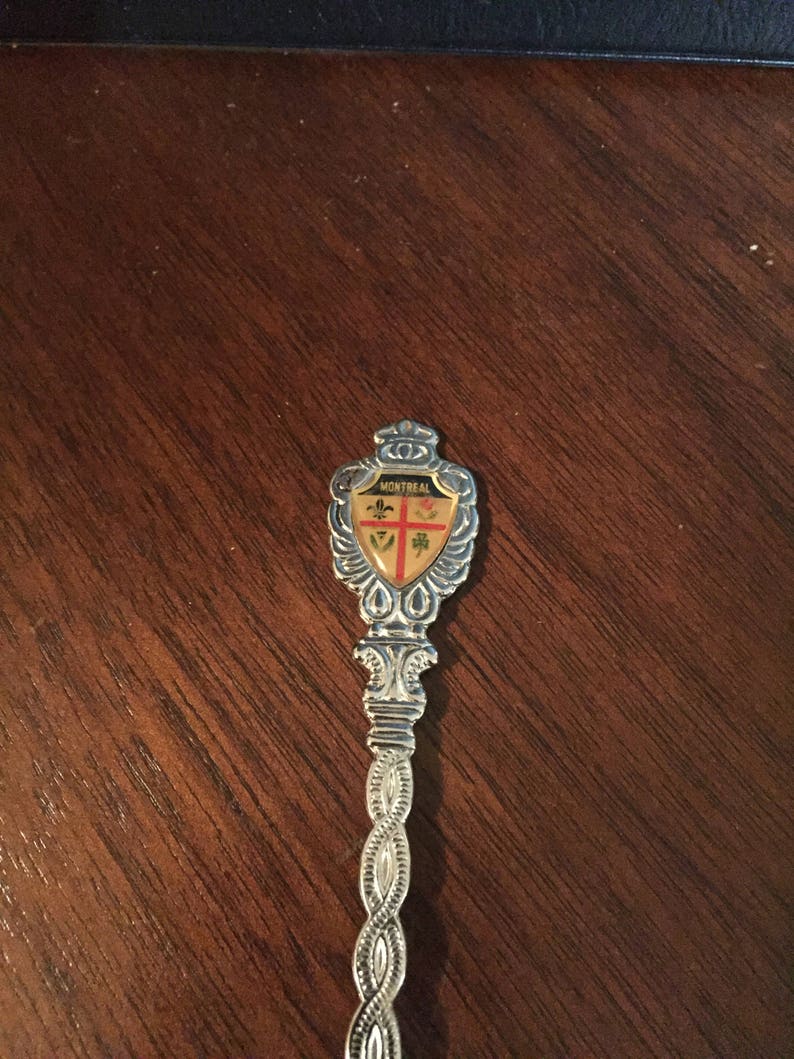 Collector Vintage Collectible Spoon Spoon Collector Rare Vintage Montreal Spoon Nostalgia