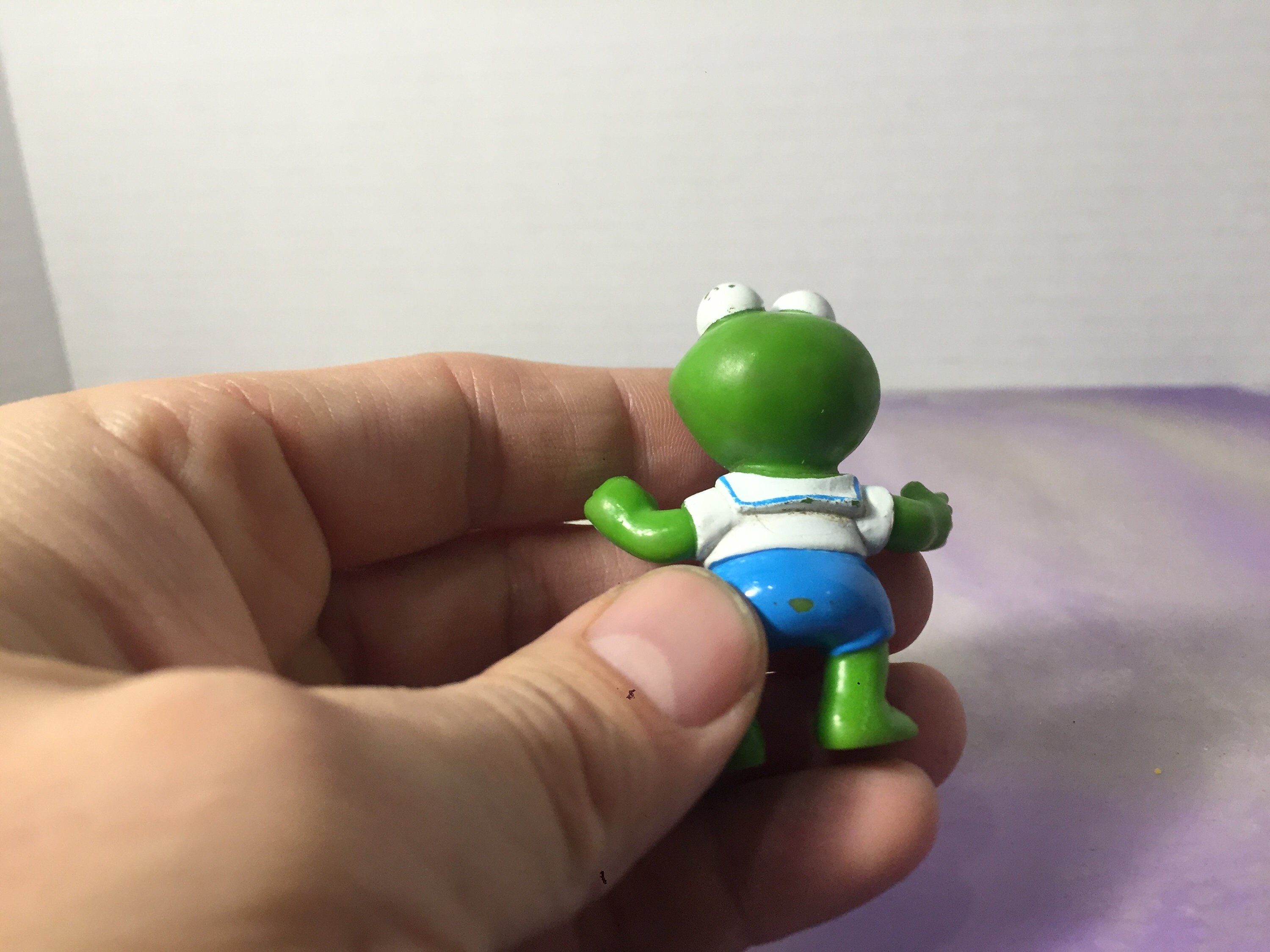 ヴィンテージ 1986 マペットベイビーズ カーミット ザ フロッグ PVC