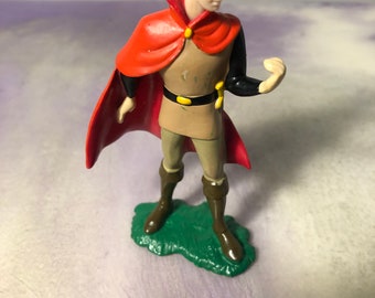 Vintage Disney PRINCE PHILLIP Sleeping Beauty Figure PVC Cake Topper Rare Vintage Toy! Fun Vintage Toy!