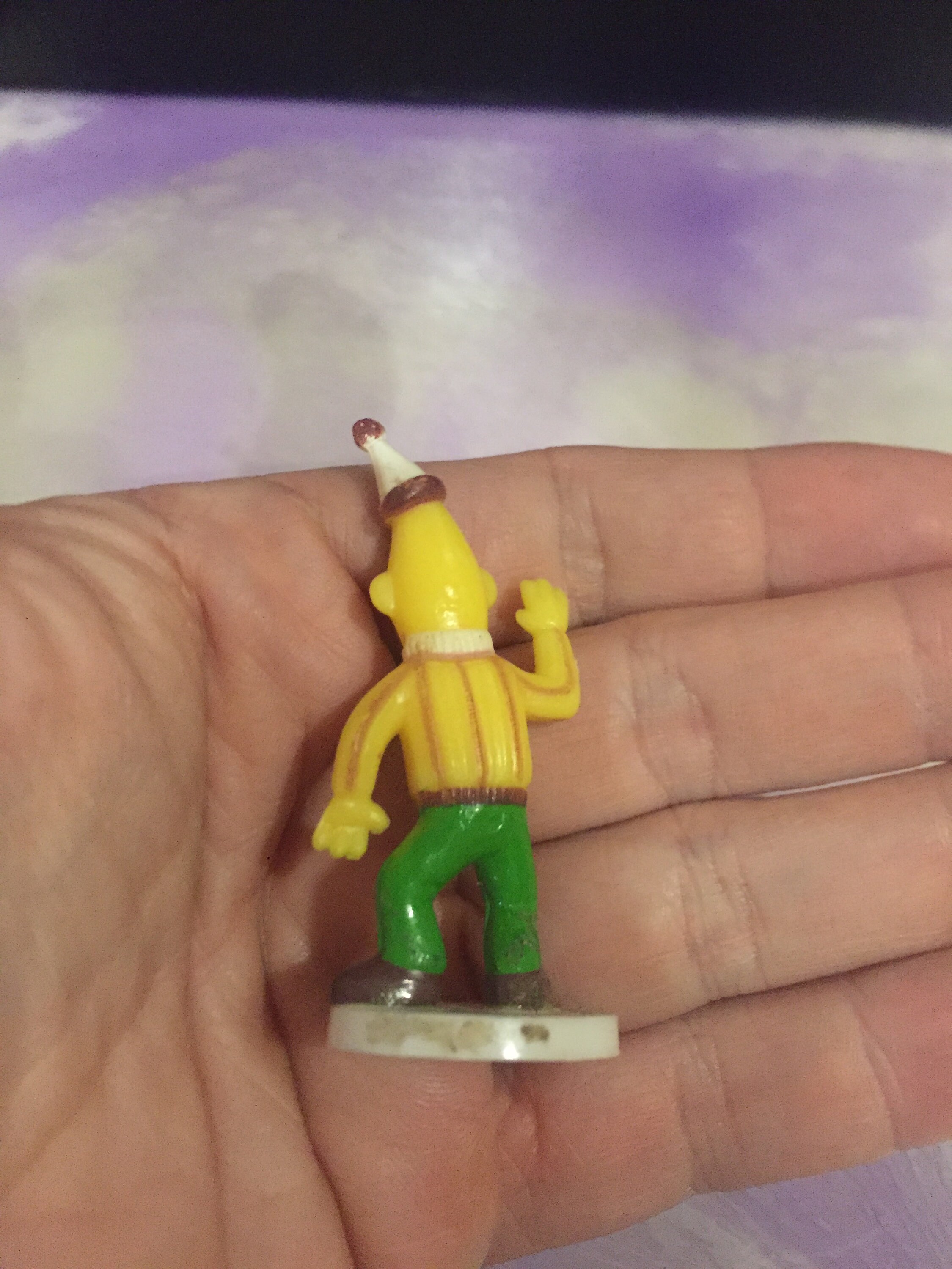 1970年代のヴィンテージ セサミストリート バート フィギュア PVC