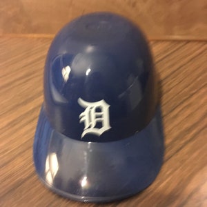 Vintage Detroit Tigers Souvenir Navy Blue Batting Mini Helmet, 1990&#39;s!  - Vintage MLB Detroit Tigers Nostalgia Lot 2