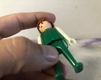 Personnage Playmobil Vintage 1974 - Vert Pastel - Rare !