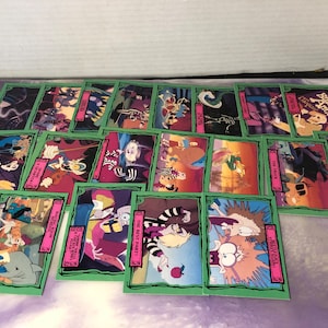 Vintage 1990s Beetlejuice Cartoon Trading Card Lot - Awesome Pile of  Trading Cards - Cool 90's Nostalgia