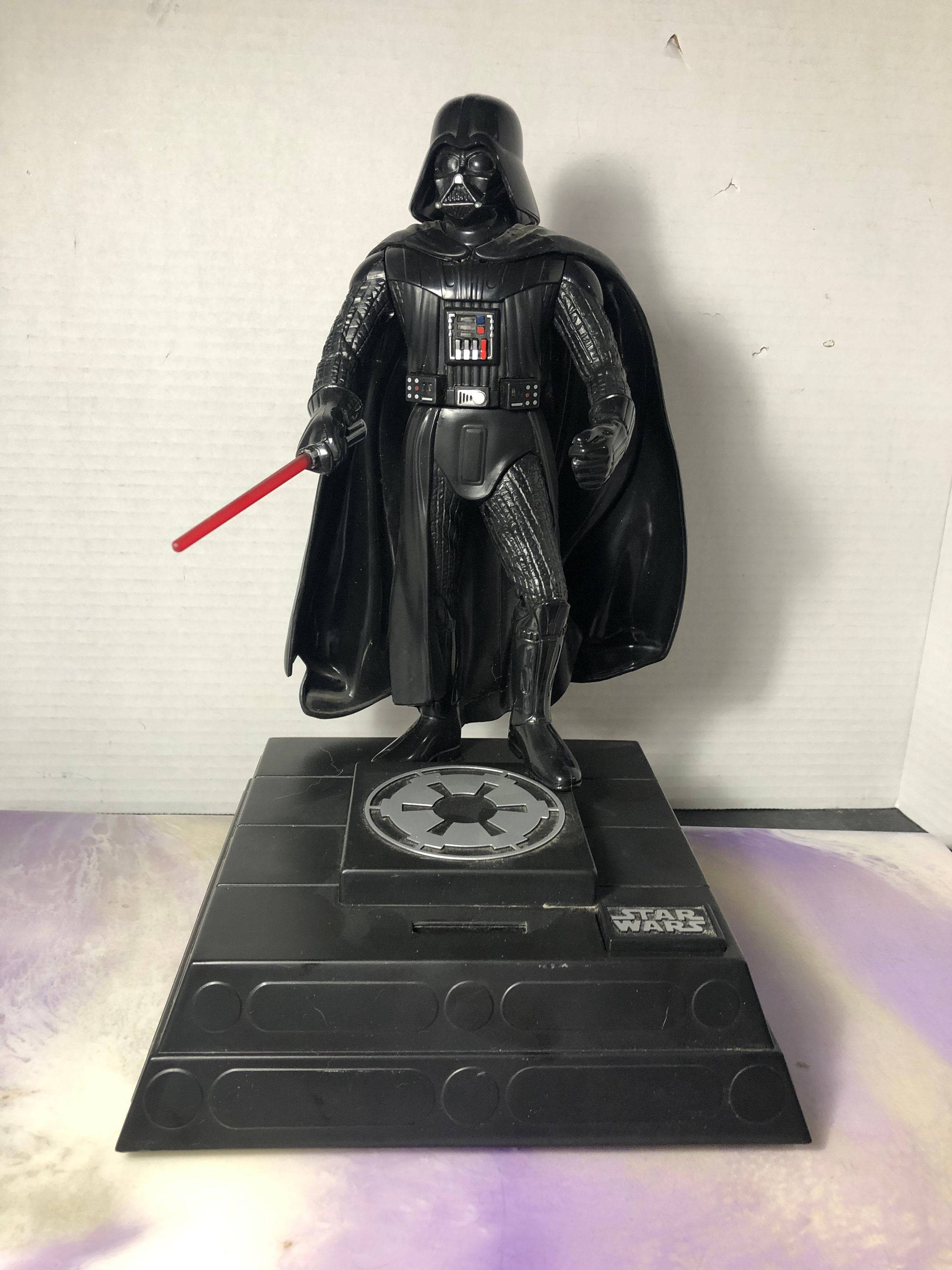 Vintage Star Wars Interactive Talking Bank Darth Vader Works