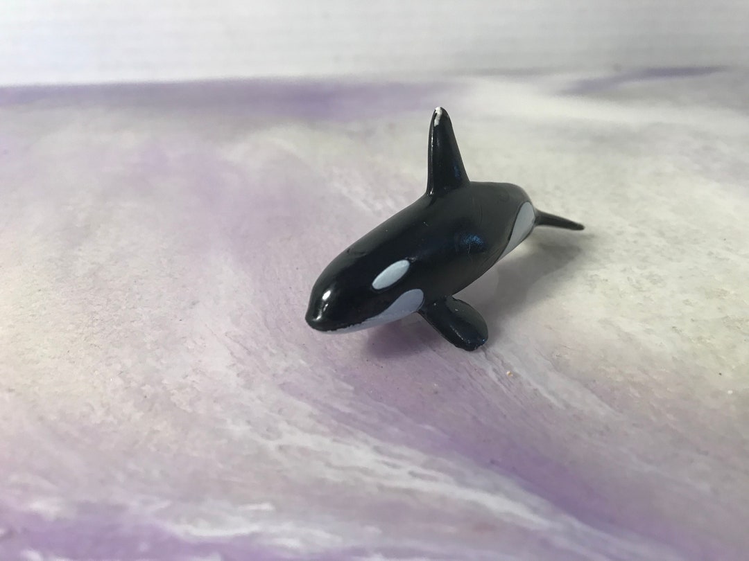 Vintage Safari LTD Killer Whale Awesome - Cute Vintage Animal PVC