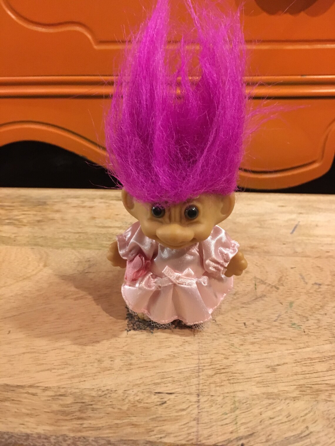 Vintage Purple Hair Troll Doll Russ Troll Doll Purple Etsy