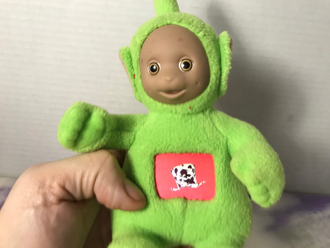 Vintage Teletubbies Plush DIPSY Green Teletubbies Plush | Etsy