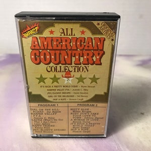 Vintage Kassette - alle amerikanischen Country-Kollektion - Kassette Band Vintage Album / Kassette Tape