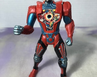 Vintage 1996 Disney Gargoyles HARD WIRED XANATOS Action Figure Loose Incomplete