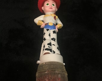 Vintage Disney Pixar Toy Story Burger King Toy - PVC Figure - Jessie Candy Holder - Rare Vintage Toy Story Cake Topper Figure 90's