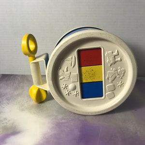 FISHER PRICE Vintage 1976 Musical Xylophone Xylo Kids Children Childs Drum #421