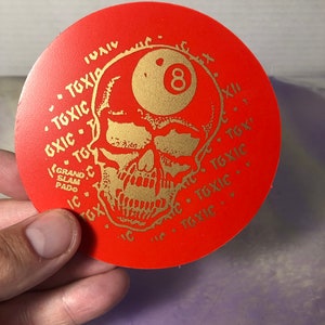 Vintage Pog - Oversized Red Slammer - Vintage 90&#39;s Collectible Piece of Nostalgia!